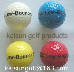 China low bounce golf ball/mini golf ball supplier