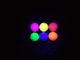 fluorescent golf ball golf balls fluorescent golf balls in black light (glow in uv ) supplier