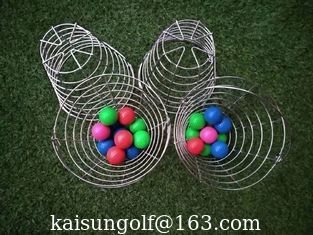 China golf basket , iron golf basket , golf ball basket ,  golf metal basket , golf ball supplier